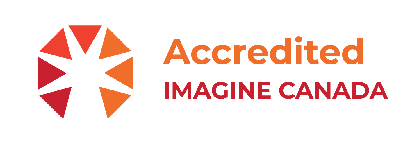 logo accredited imagine canada en anglais