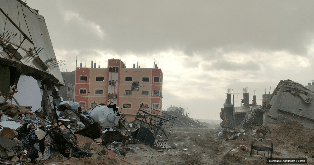 dévastation à Gaza