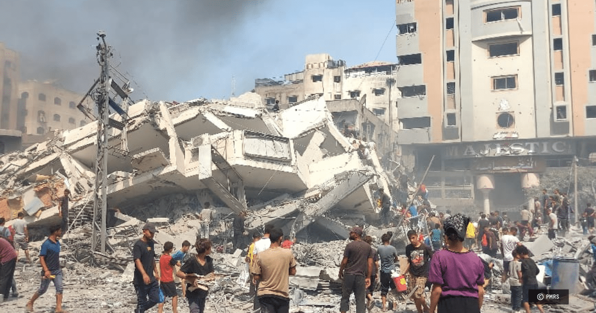 destruction à gaza