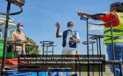 Épidémie d’Ebola : le manque d’accès à l’eau potable compromet la riposte