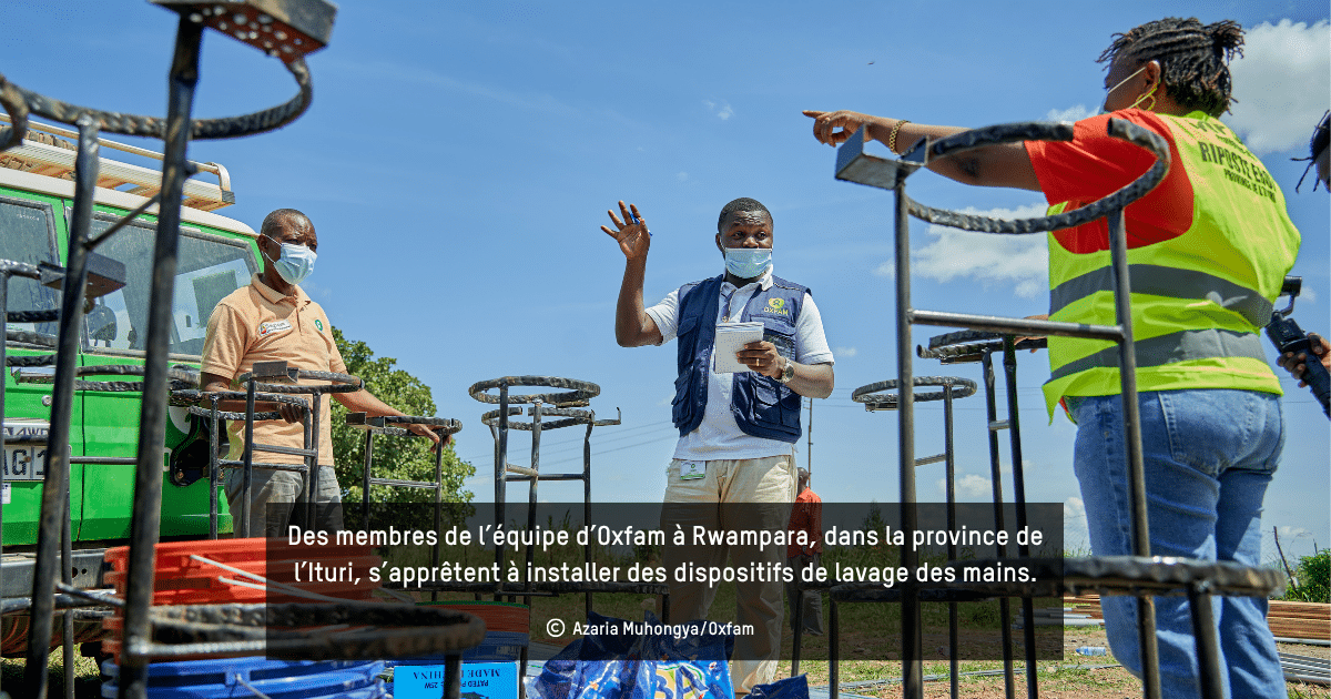 Épidémie d’Ebola : le manque d’accès à l’eau potable compromet la riposte 