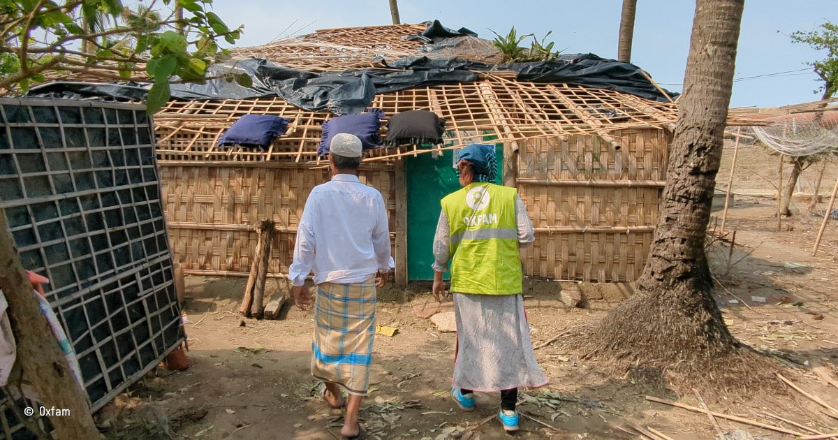 Cyclone Mocha : Oxfam assiste les personnes touchées