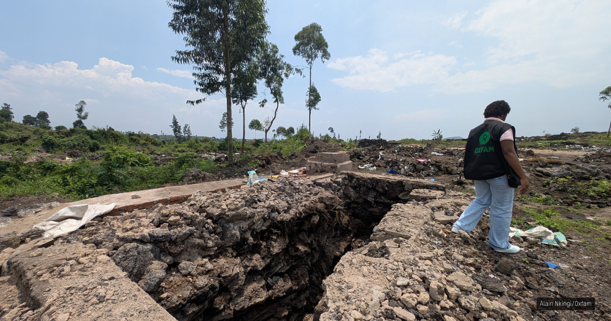 Près d’un demi-million de personnes se retrouvent sans abri, sans nourriture et sans eau en RDC suite à la destruction des sites de déplacement et à la réduction de l’aide.