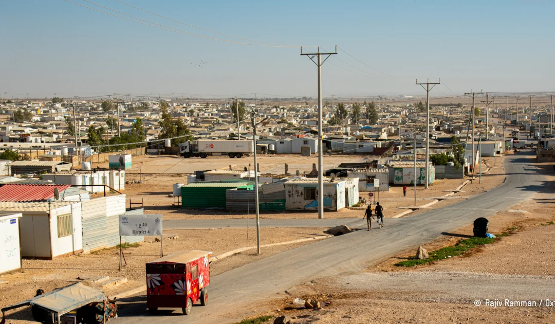 camp Zaatari en Jordanie