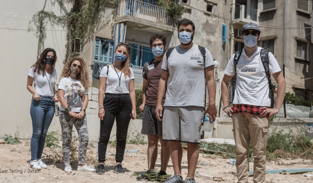 équipe de bénévoles à Beyrouth