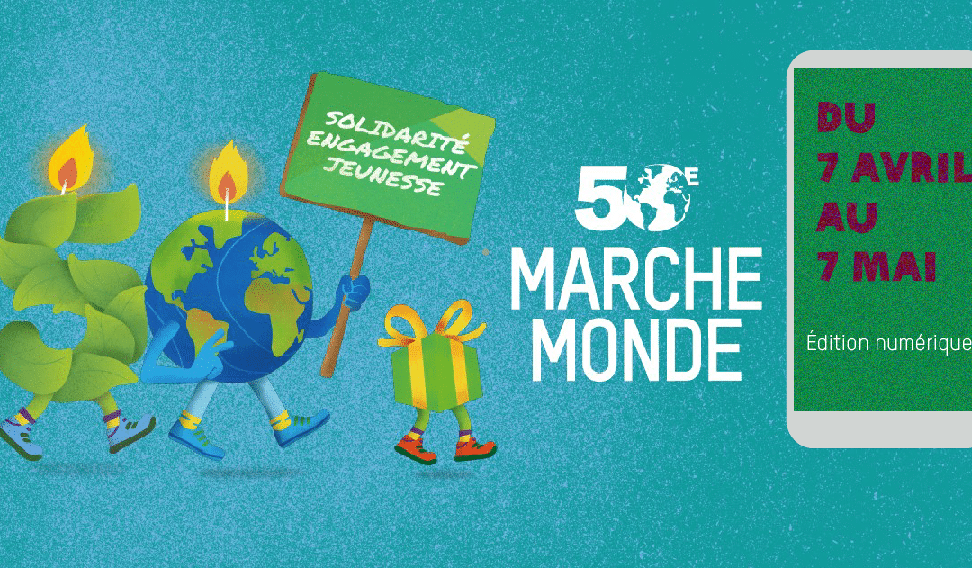 illustration de la 50e Marche Monde en édition numérique