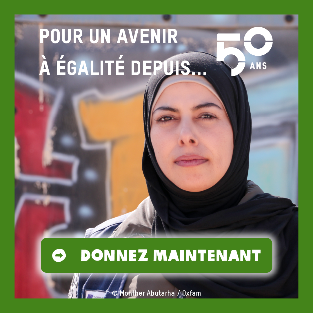 faire un don pour les 50 ans d'Oxfam-Québec