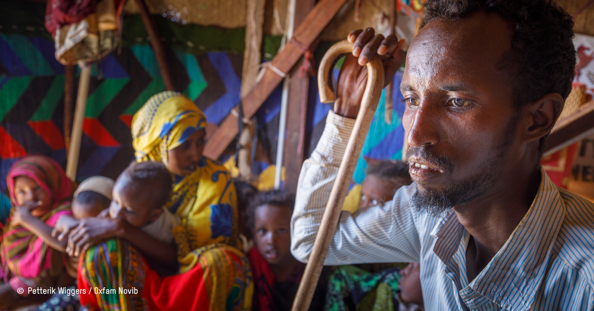 famille somalienne vivant de l'élevage