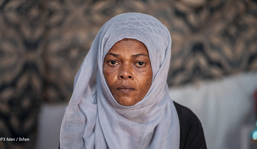 Hanan, une mère réfugiée au Yémen